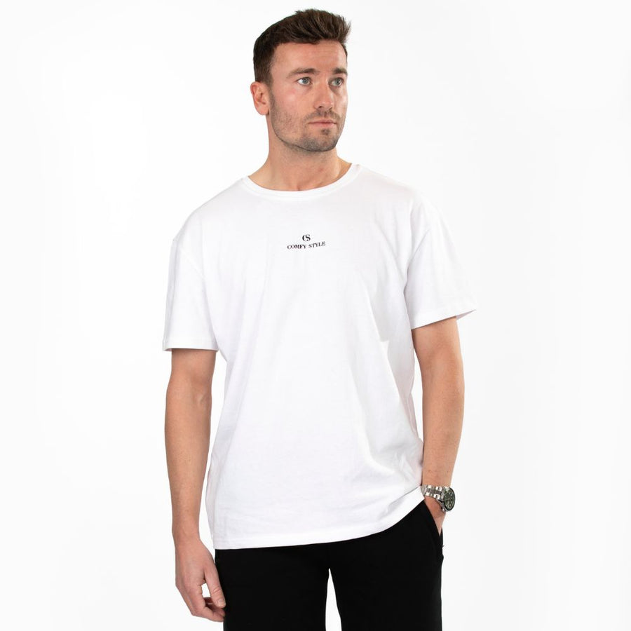Classic Basic Heren T-shirt Wit
