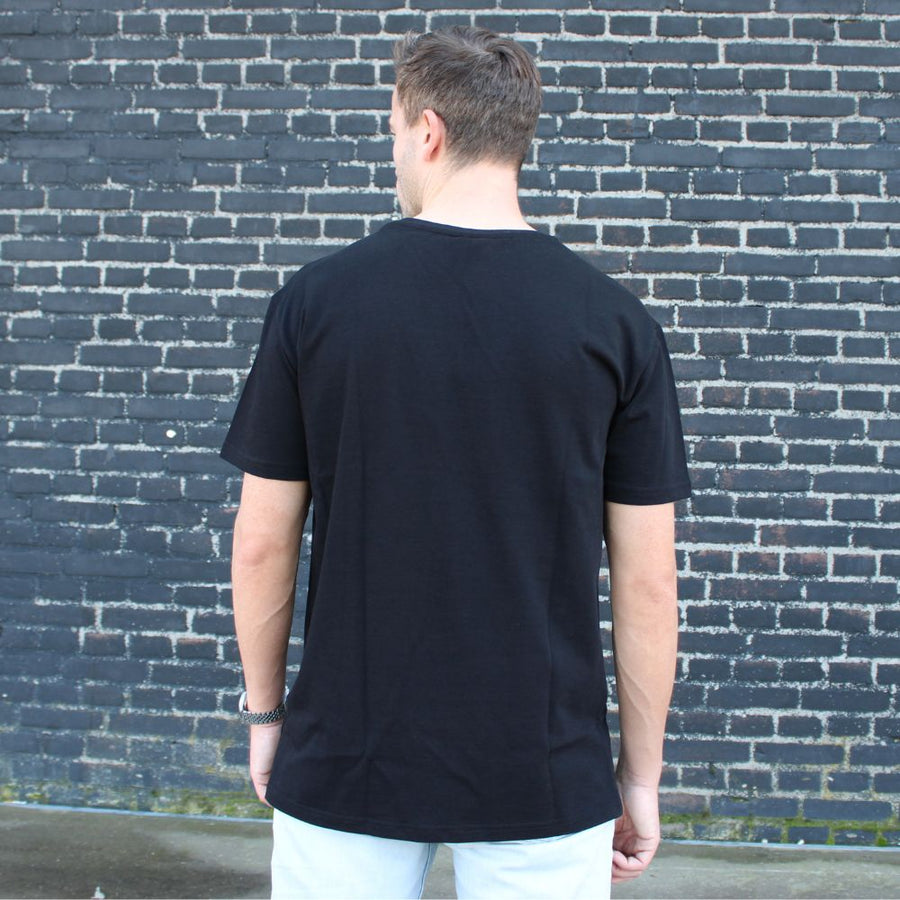 Classic Basic Heren T-shirt Zwart