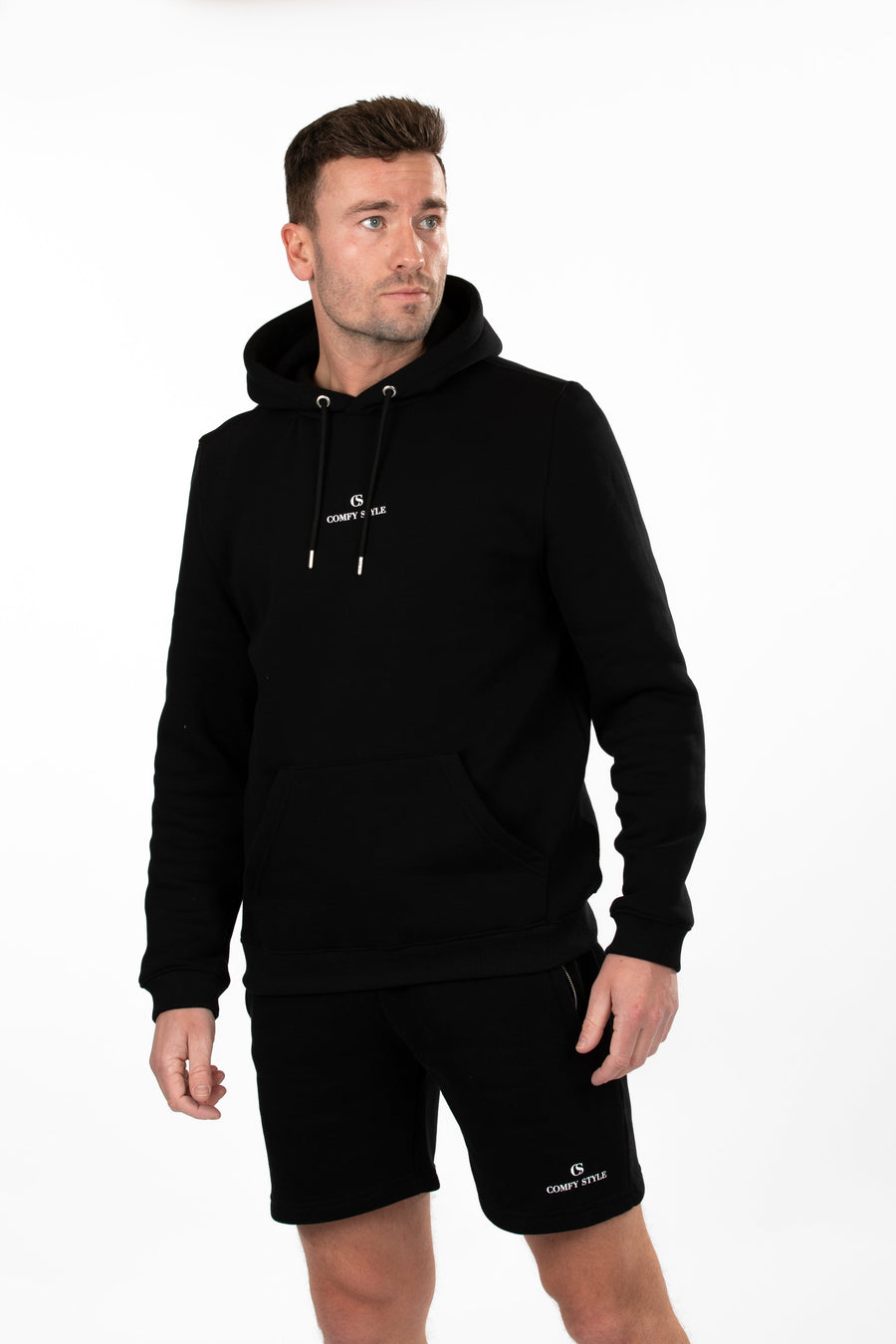 Classic Comfort Heren Hoodie Zwart