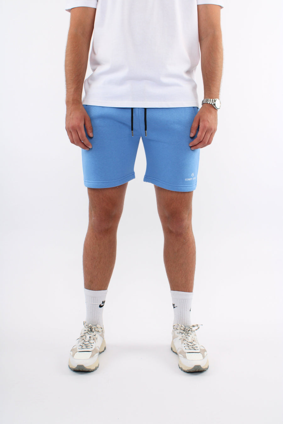 Classic Comfort Heren Shorts Blauw