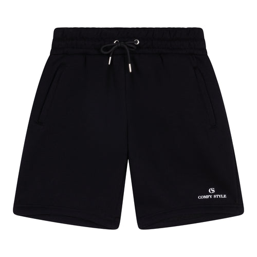 Voorkant Classic Comfort Heren Shorts Zwart Comfy Style