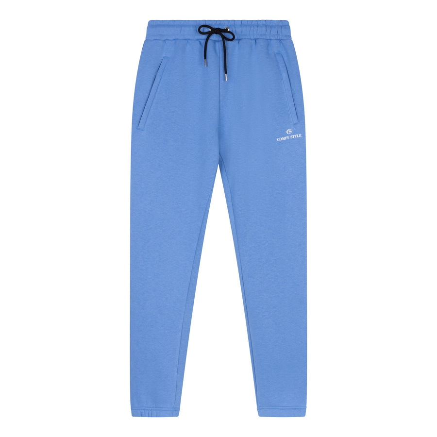 Voorkant Classic Comfort Heren Sweatpants Blauw Comfy Style
