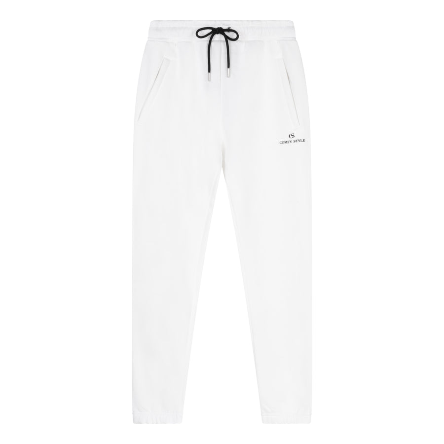 Voorkant Classic Comfort Heren Sweatpants Offwhite Comfy Style