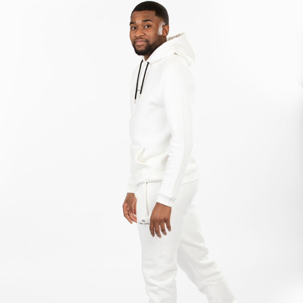 Draagfoto Tracksuit Heren Lang Offwhite Comfy Style