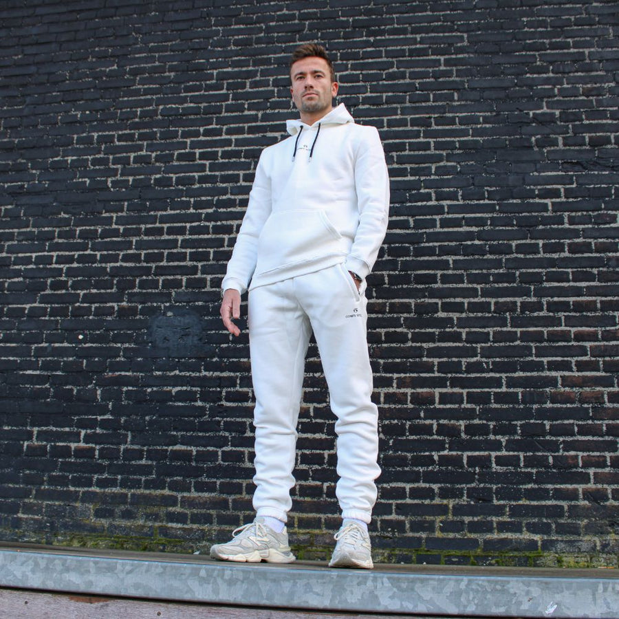 Draagfoto Tracksuit Heren Lang Offwhite Comfy Style