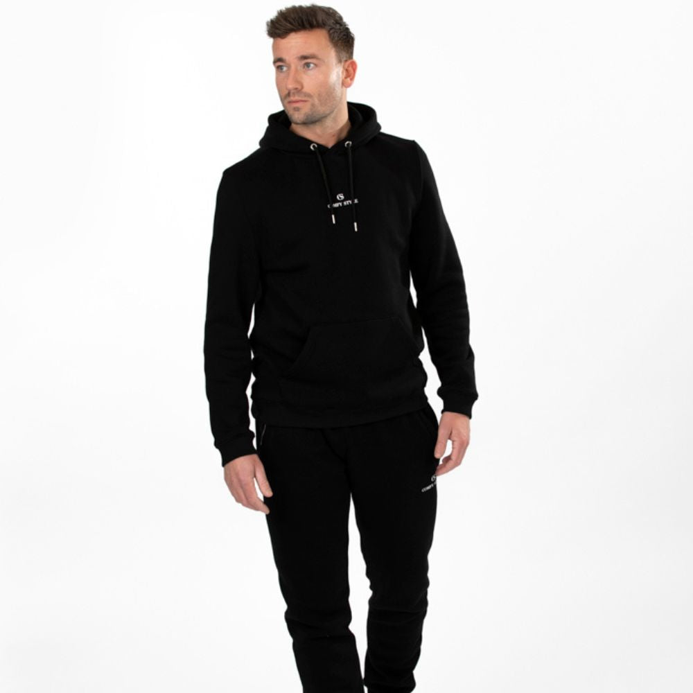 Draagfoto Tracksuit Heren Lang Zwart Comfy Style 